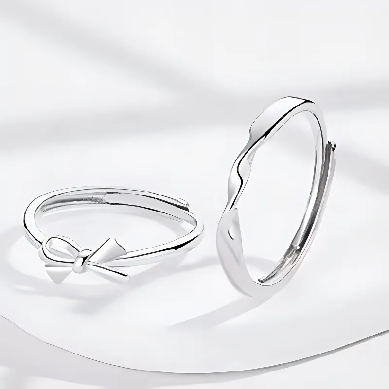 YINCHIE 925 Sterling Silver Rings Unisex-2