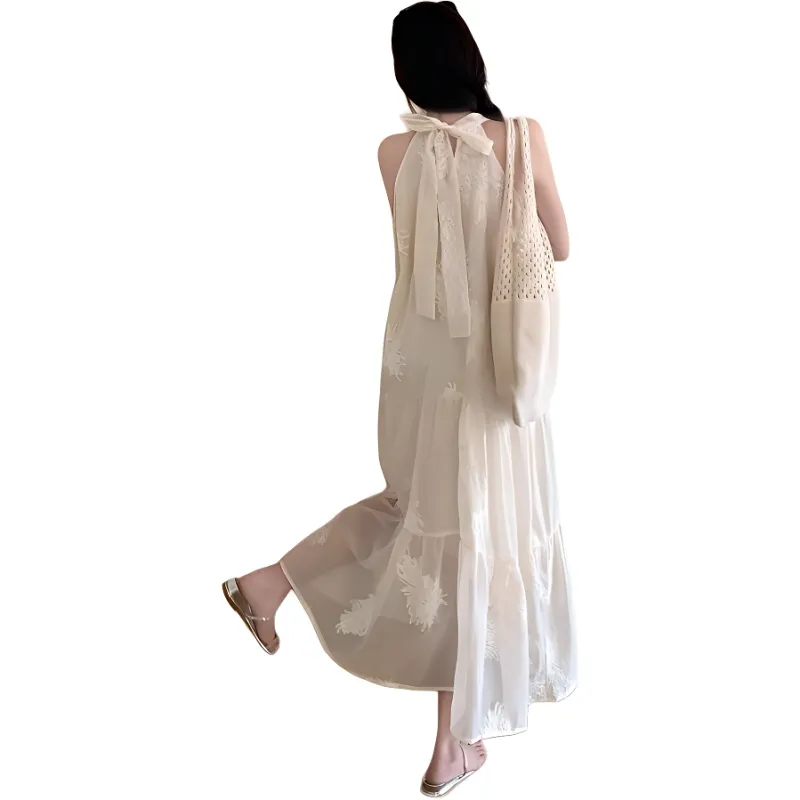 GOSO Sleeveless Dresses Women's Apricot-1
