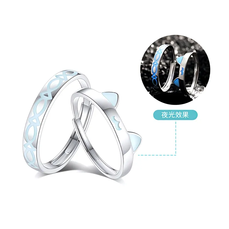 Bifeiman 999 Fine Silver Rings Unisex-1