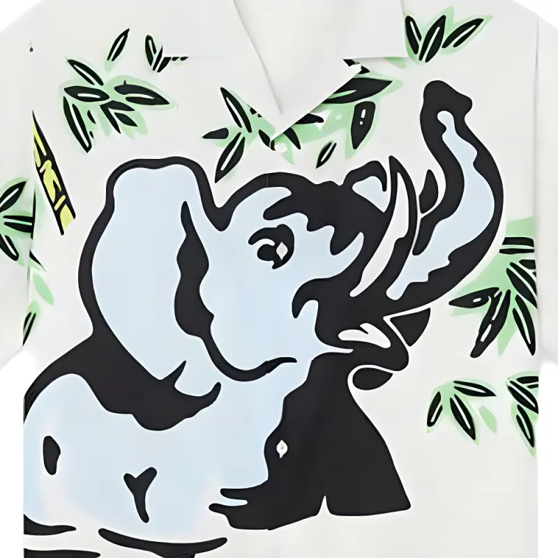 KENZO Jungle Elephant Shirt-2