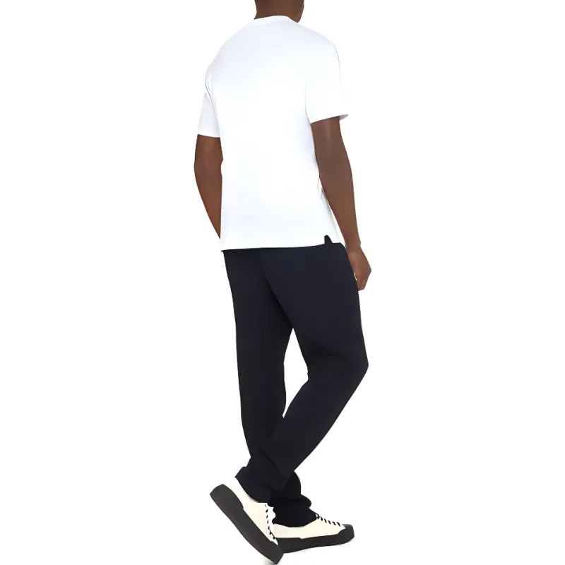 GIORGIO ARMANI T Shirts Men White-3