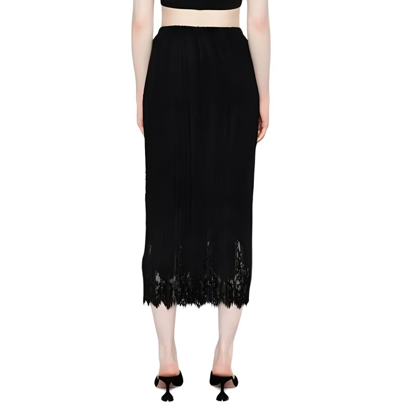 Zimmermann Casual Long Skirts Women's Black-2