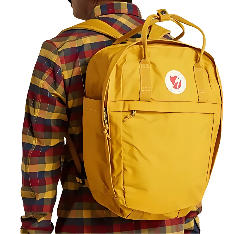 Fjallraven × SPECIALIZED Lightning, Collaboration 20L Double Shoulder Outdoor Bag Vinylon Yellow Unisex-3