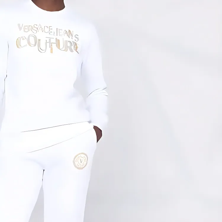 VERSACE JEANS COUTURE FW21 Sweatshirt Women's White-4