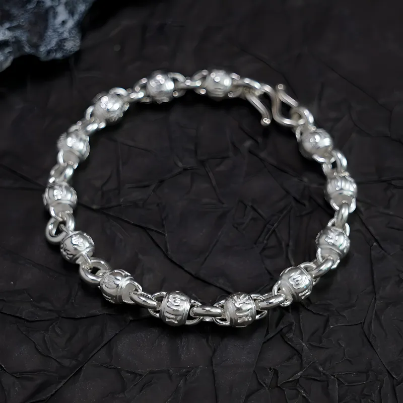 Original Summer S999 Fine Silver Bracelets Unisex-3