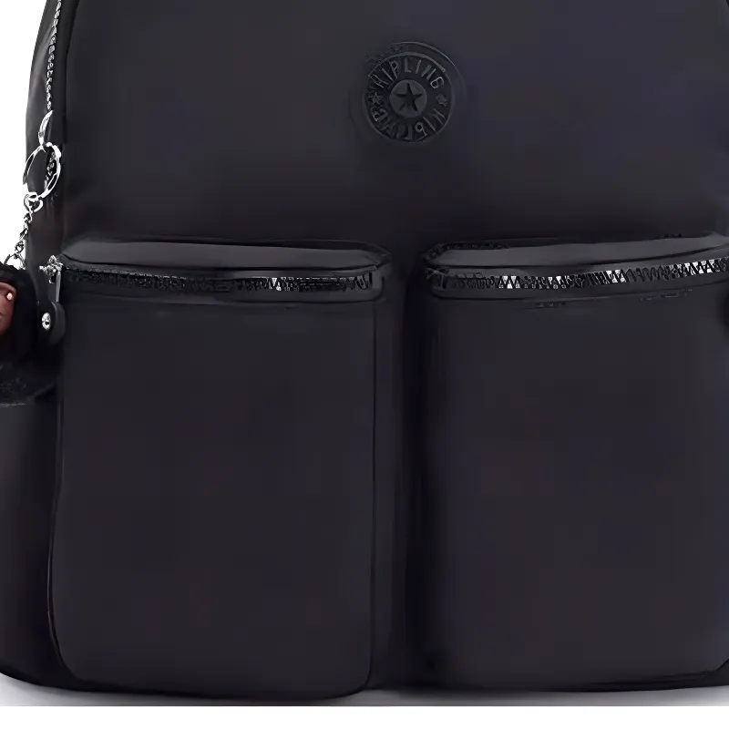 Kipling Polyamide Backpack Large Size Unisex Black-2