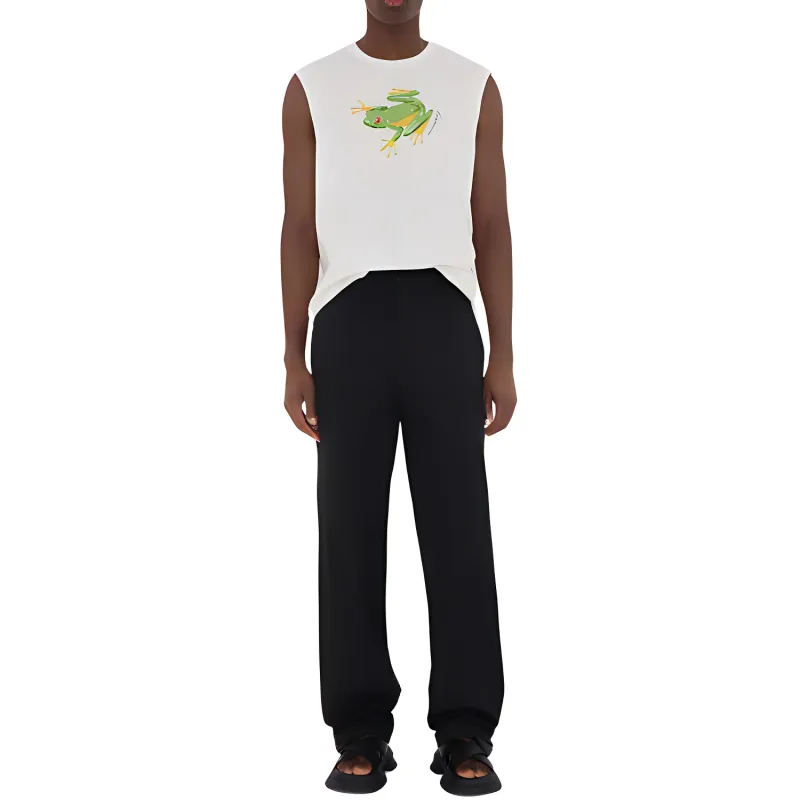 Burberry Tank Tops Men White-3