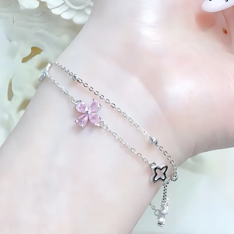 Barbie S925 Silver Bracelets Women's-3