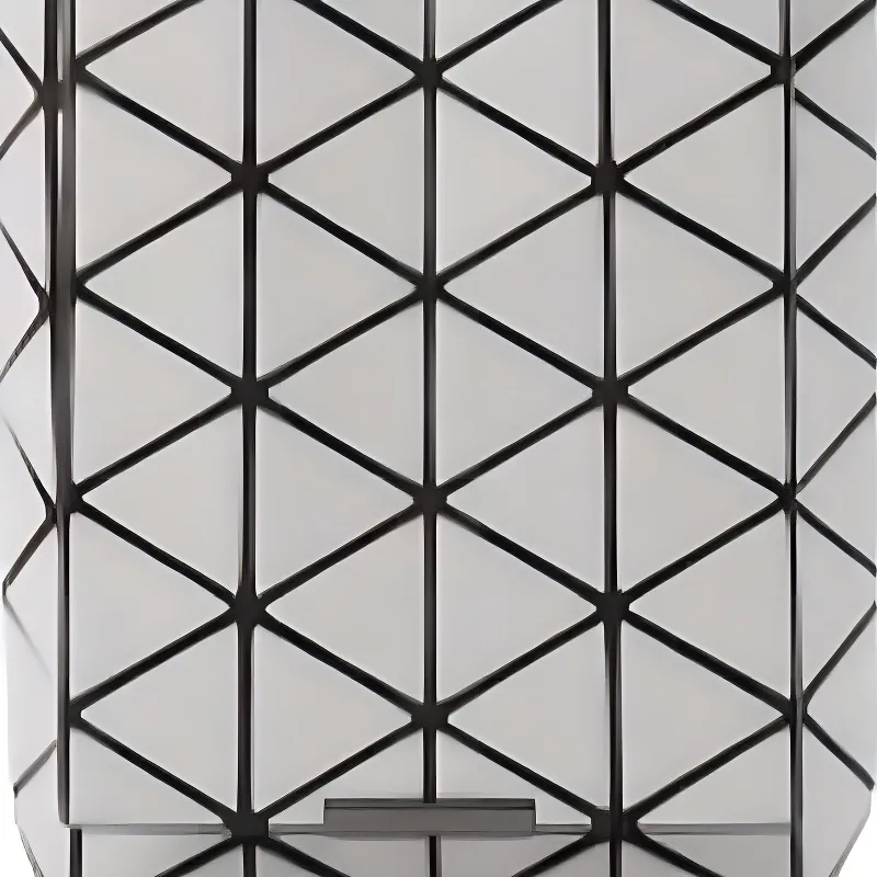 ISSEY MIYAKE PVC Flap Bag, Shoulder Bag, Crossbody Bag Trumpets Women's White-4