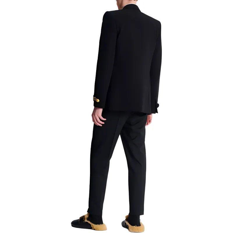 BALMAIN SS25 Jackets & Coats Men's Black-4