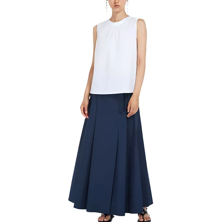 MaxMara Ofelia Poplin Top-3