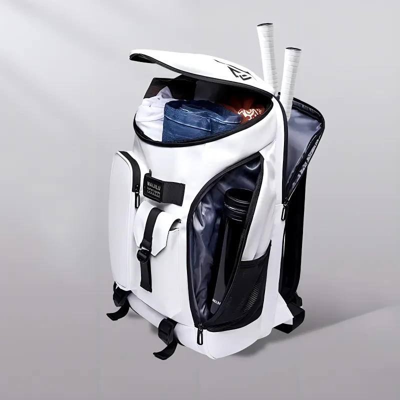 COLINS KEIRS Fabric Backpack Unisex White-4