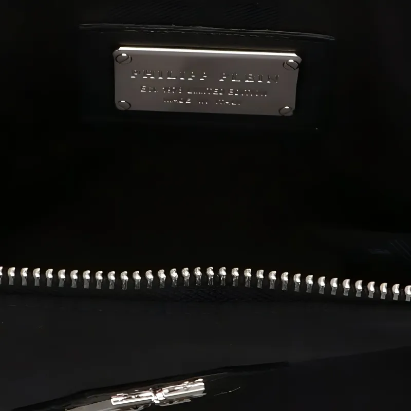 PHILIPP PLEIN Nylon Clutch Men's Black-3