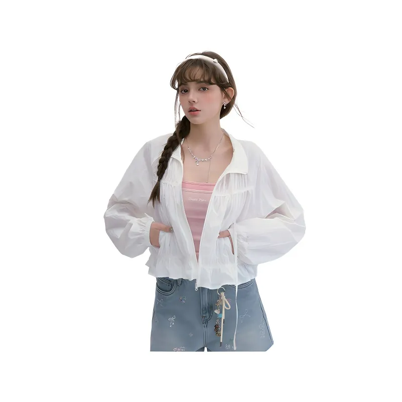 Guuka Hero Super Lightweight And Breathable Sun Protection Clothing Women's White-2