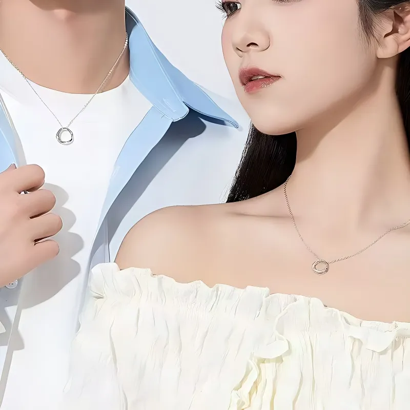 Fan Xing As Season Alloy Necklaces Unisex-1