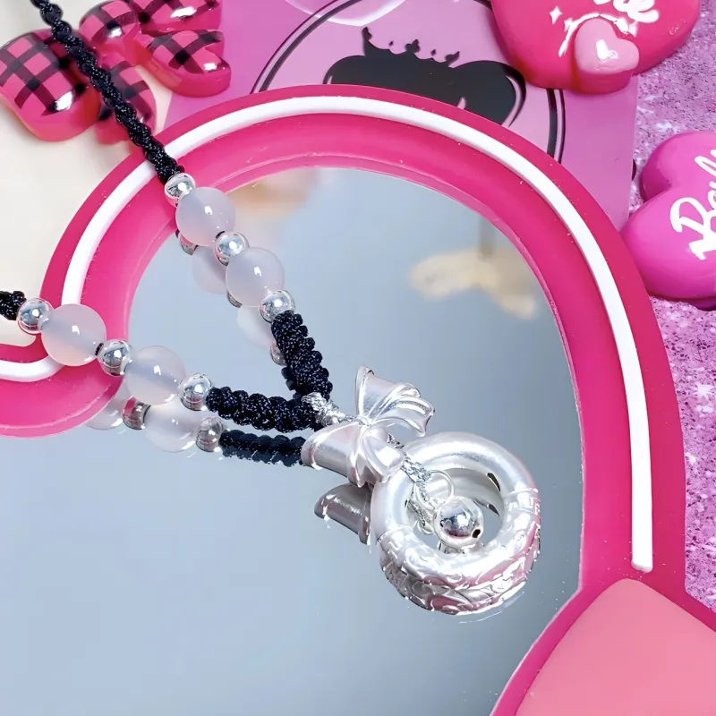 Barbie 999 Fine Silver Necklaces Women's-6