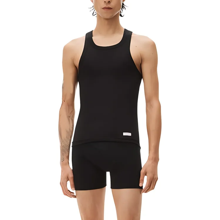 Alexander Wang Tank Tops Men Black-3