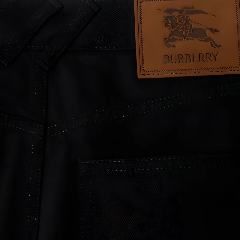Burberry SS25 Jeans Men's Black-4