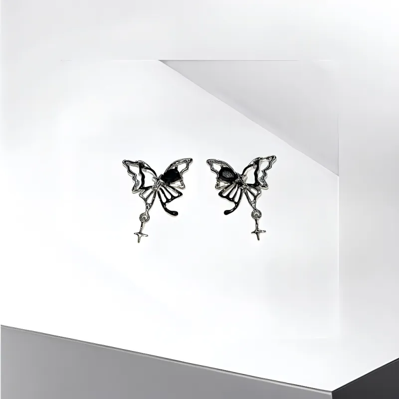 Universe Search S925 Silver Stud Earrings Women's-3