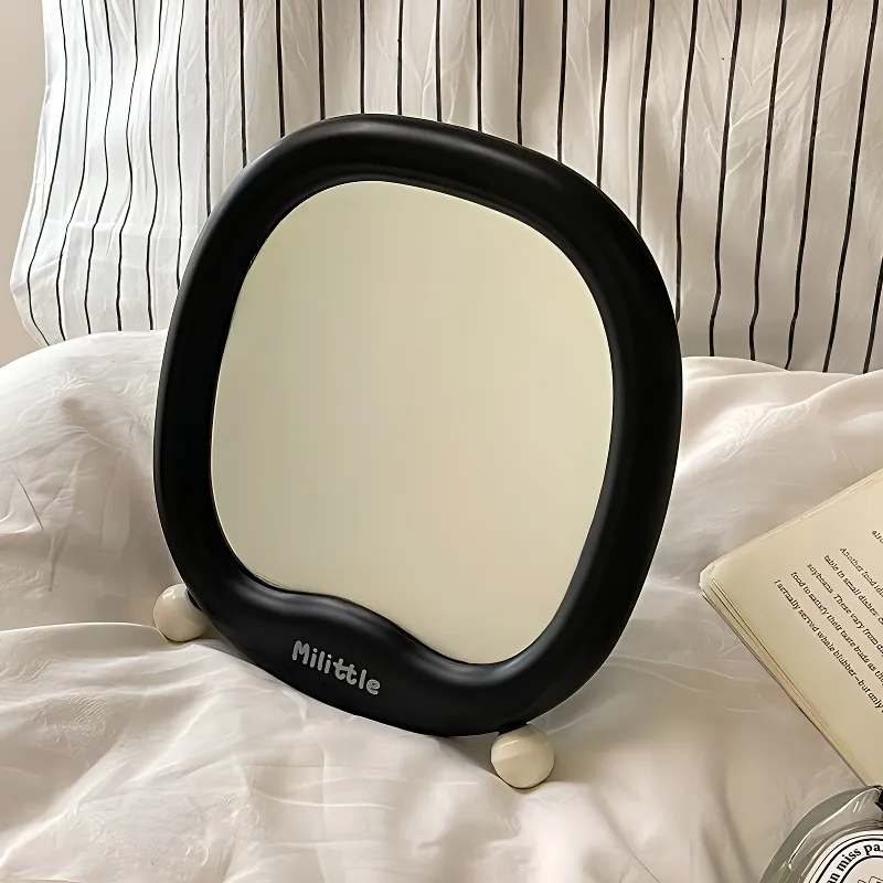Love Of Wormwood Portable Upright Make Up Mirrors Minimalist Style Desktop Makeup Station-8