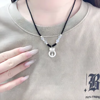 Barbie 999 Fine Silver Necklaces Women's