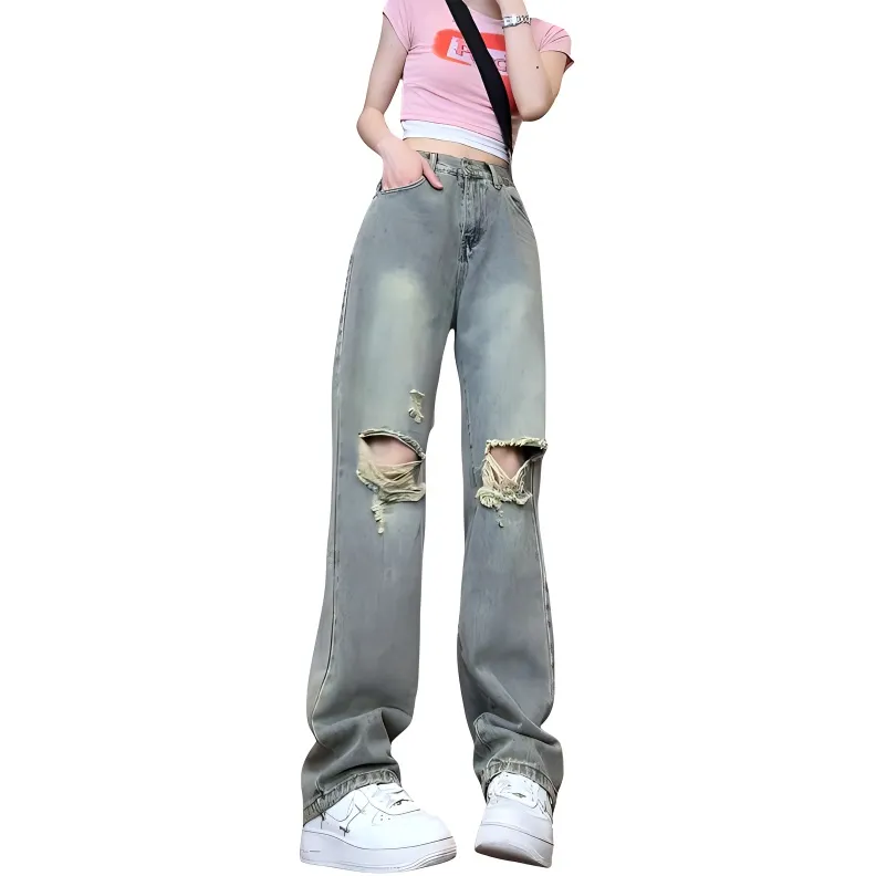 The New Age Family Jeans Women's Yellow Mud-3