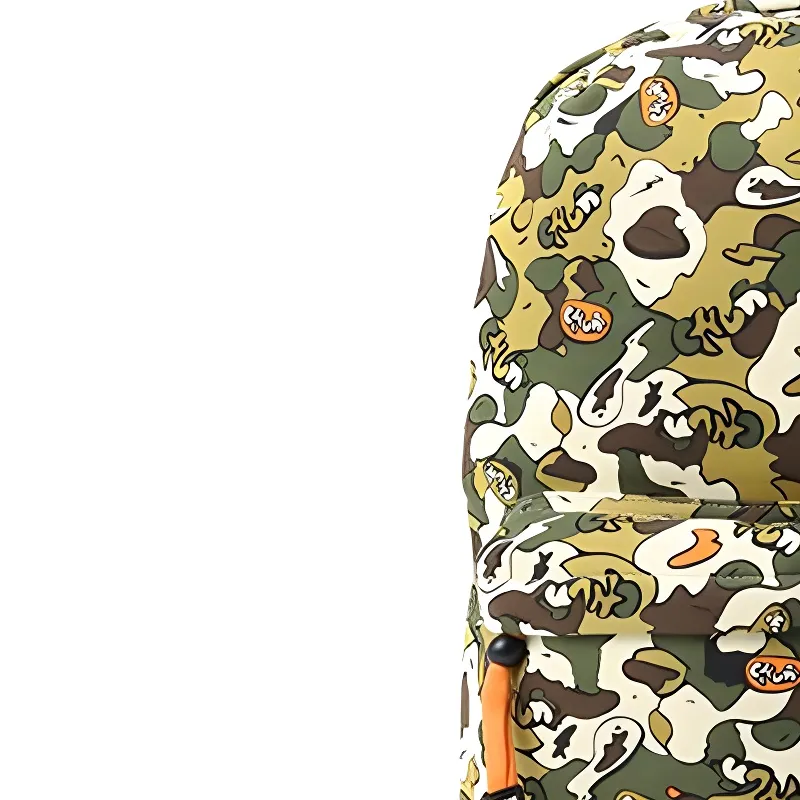CHUMS 18L Outdoor Bags Cotton With Polyester Green & Multicolor Unisex-1