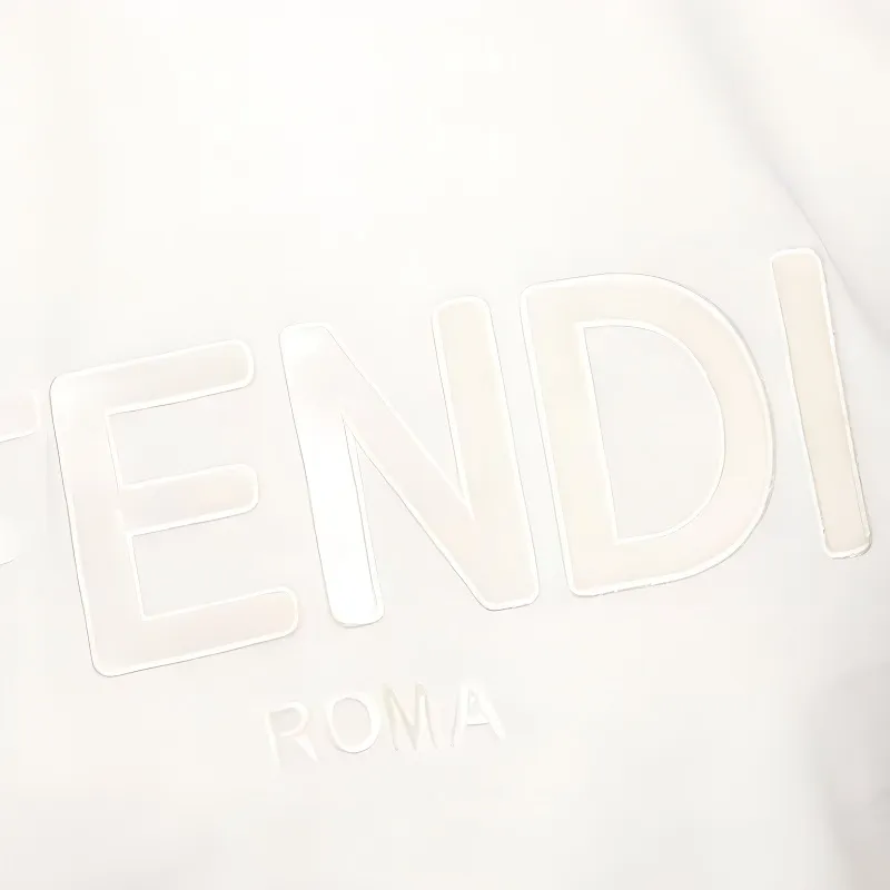 FENDI Crop Tops Women's White-4