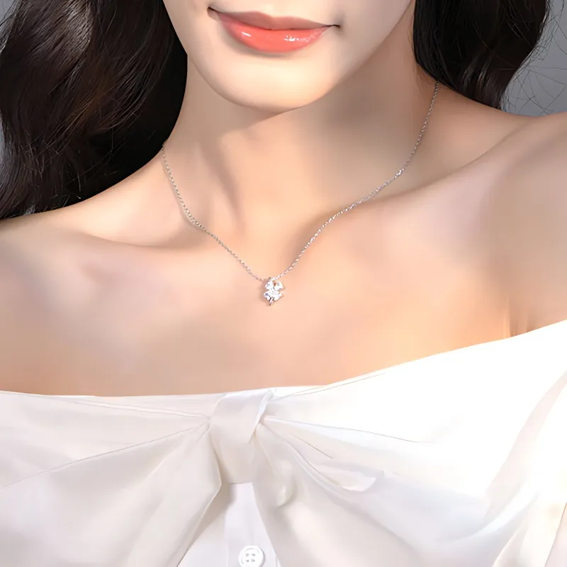 Regalrose 999 Fine Silver Necklaces Women's-4