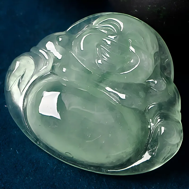 Yubo City Ice Type Jadeite Pendants Unisex-2