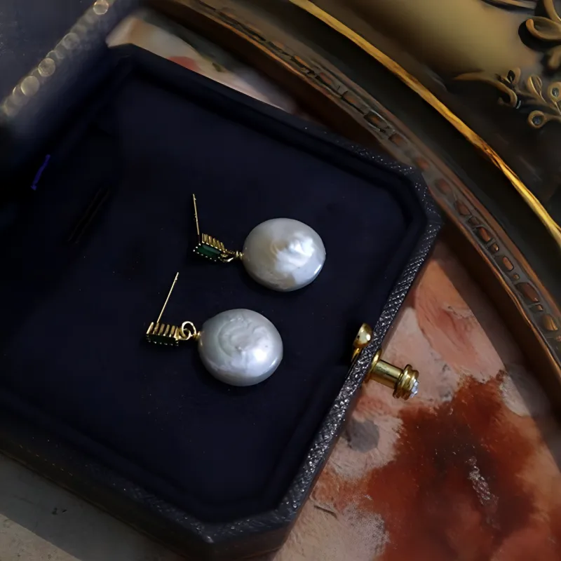 Taste The Color Pearl Earrings Women's-5