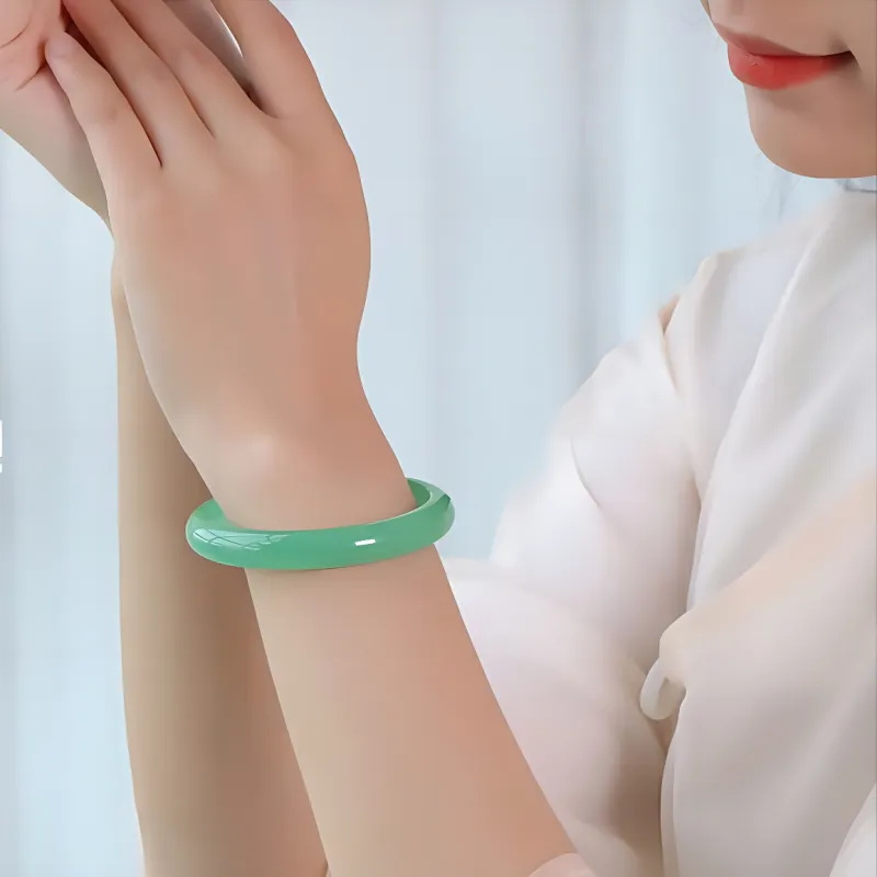Royal Heaven's Choice Natural Aventurine Bangles Women's-2