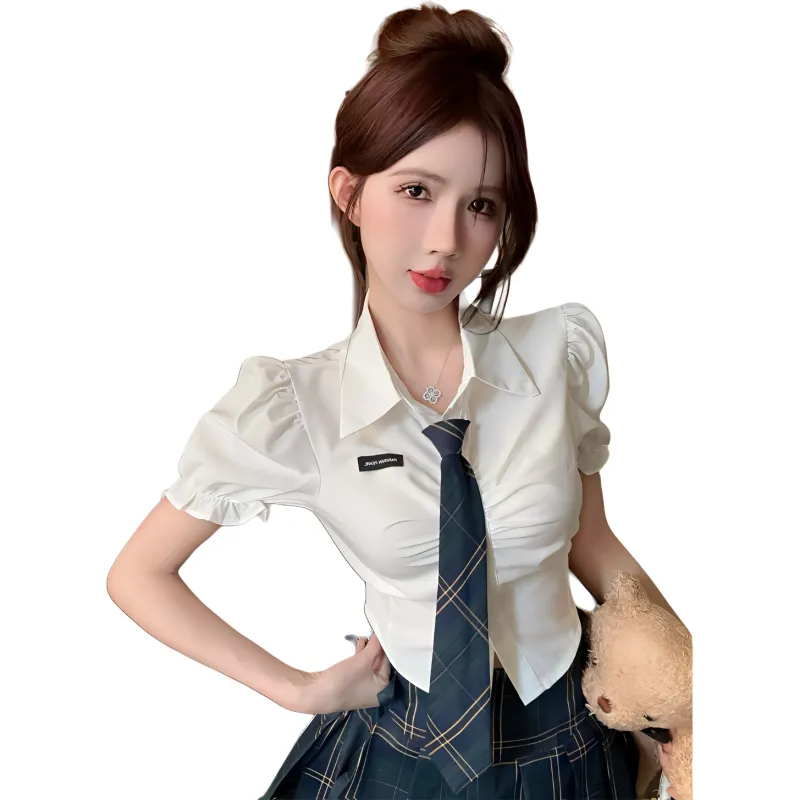 Mu Qingqing Two Piece Skirt Sets Women's-3