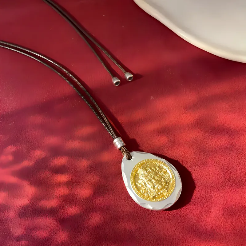 UZIID Sterling Silver Necklaces Unisex-1