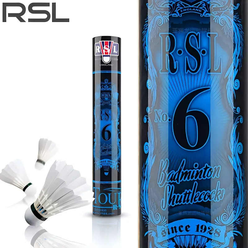 RSL Duck Feather Shuttlecock 12 Pack Duck Feather Shuttlecocks-1