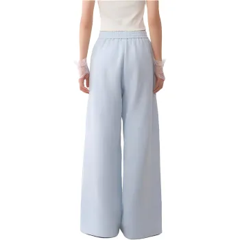 WEEKEND HUB Casual Pants Women's Light Blue