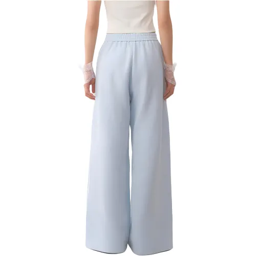 WEEKEND HUB Casual Pants Women's Light Blue