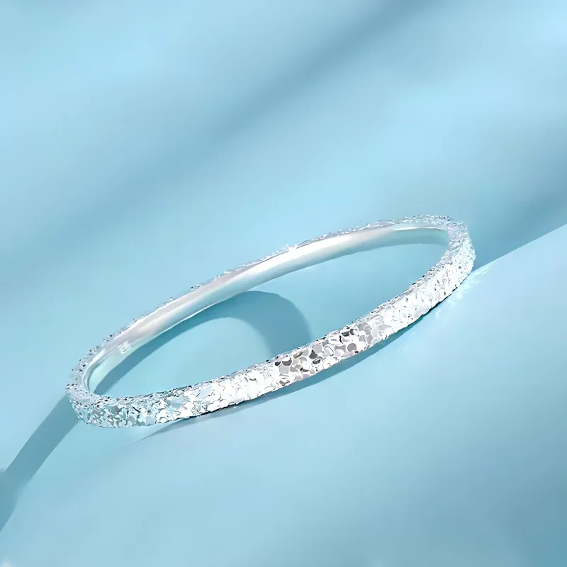 Beth Jewelry 999 Fine Silver Bangles Women's-1