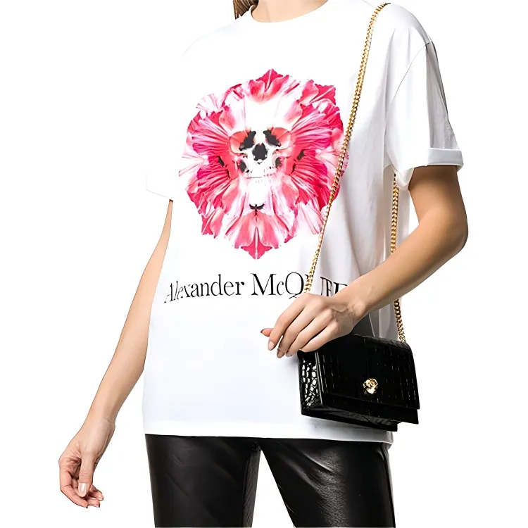 Alexander McQueen T Shirt Women's White-3
