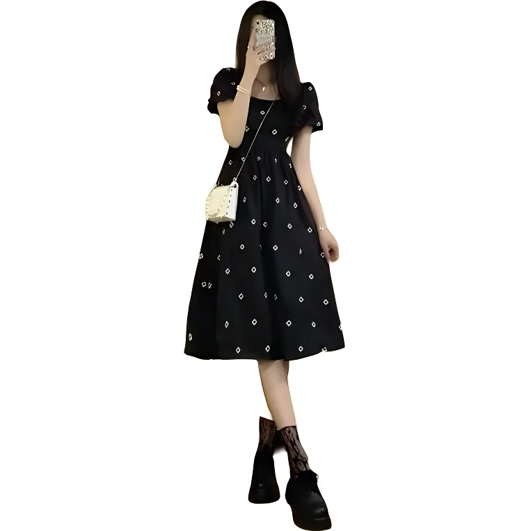CHANGE SHE Short Sleeved Dress Women's-1