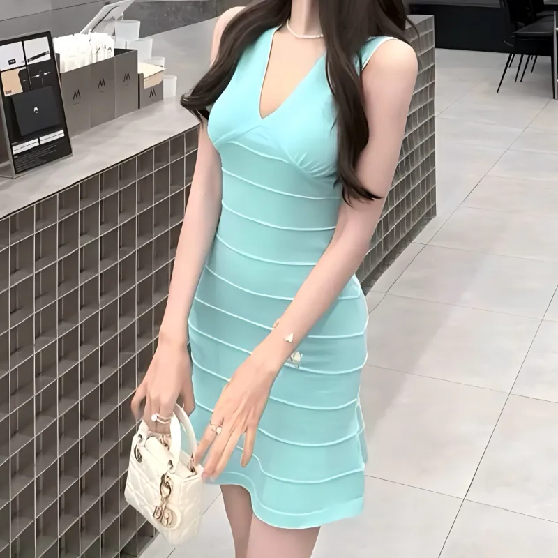 TURN UP Sleeveless Dress Women's-2