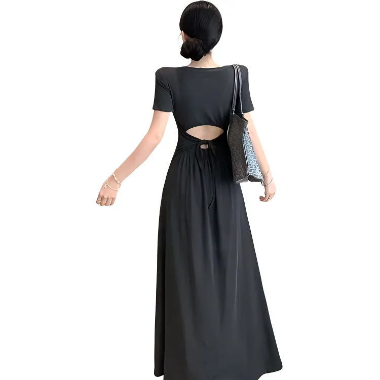 SNZX Short Sleeved Dress Women's-1
