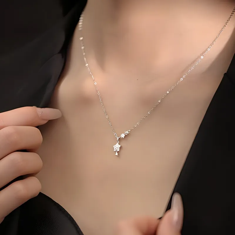 KEMLAIDA 999 Fine Silver Necklaces Women's-2