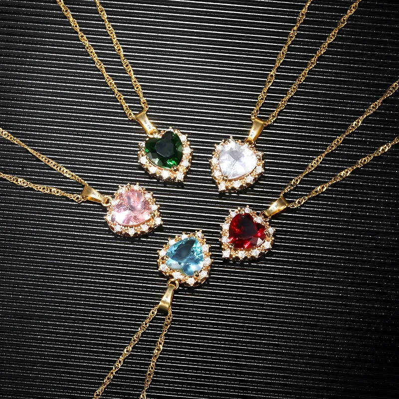 ALI THE FOX Titanium Steel Necklaces Women's-3