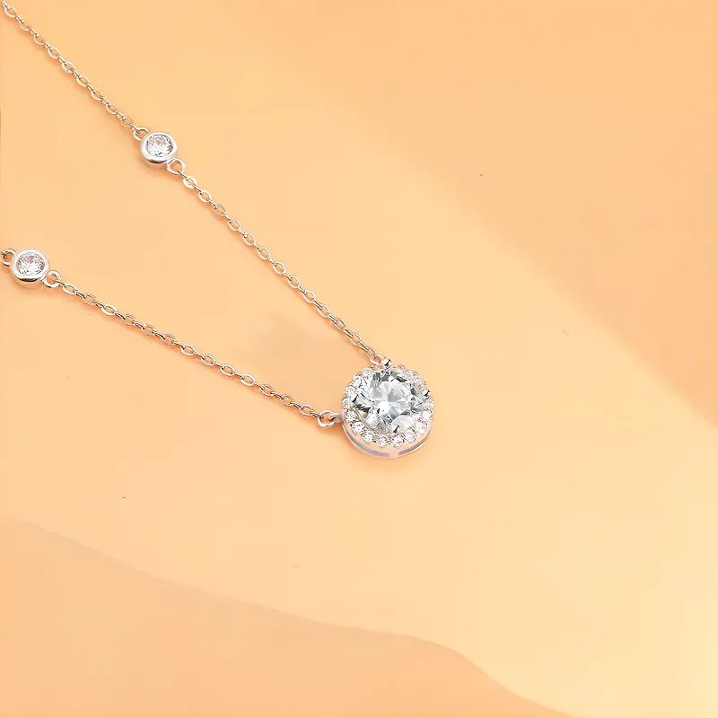 ALI THE FOX Zircon Necklaces Women's-4