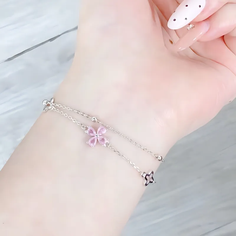 Barbie S925 Silver Bracelets Women's-4