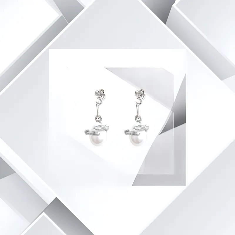 Universe Search Alloy Earrings Women's-3
