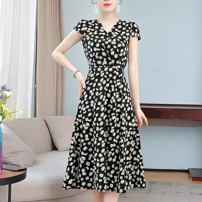 Kele Coco Short Sleeved Dress Women's-0