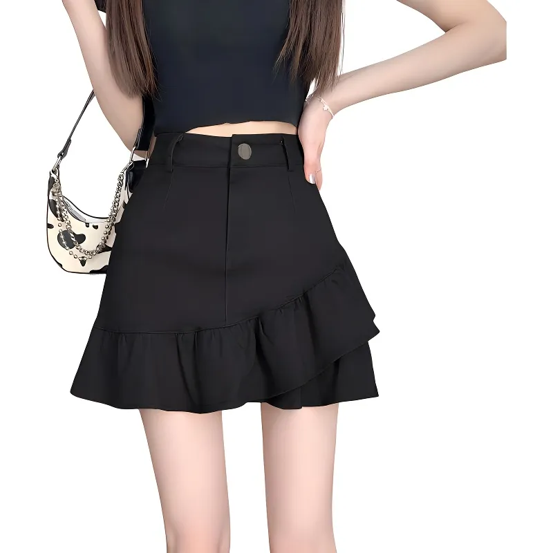 XIANSINIAO Casual Short Skirts Women's-5