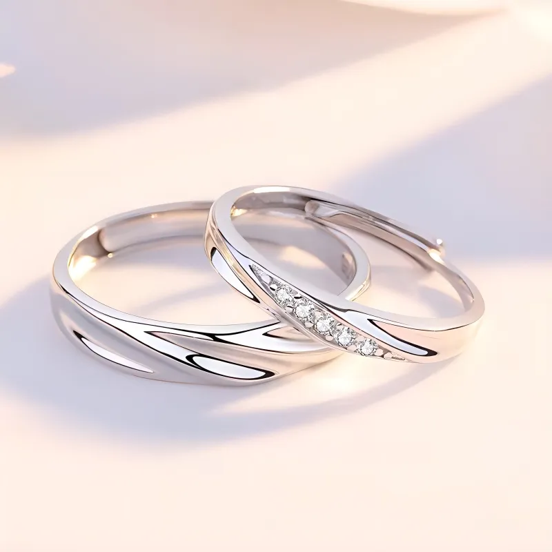 Bifeiman 999 Fine Silver Rings Unisex-1